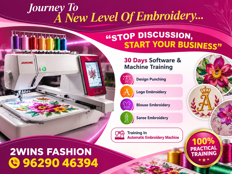 Digital embroidery design and digitizing