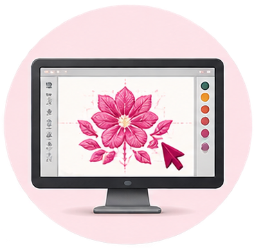 Digital embroidery design