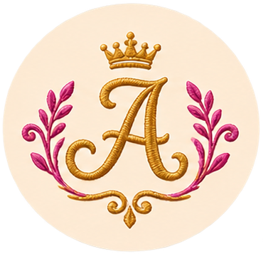 Logo embroidery design