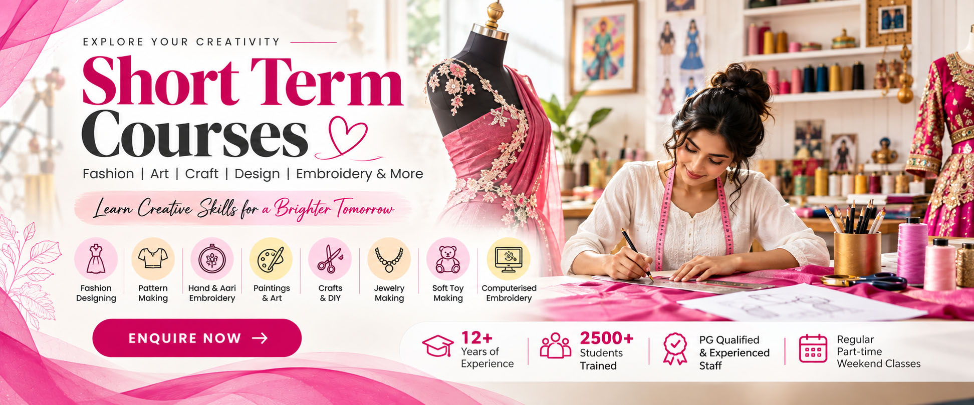fashion desiging corese in coimbatore
