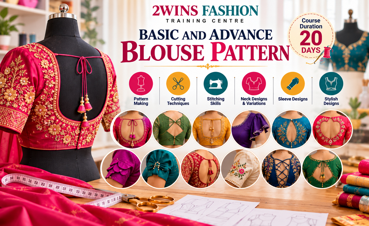 Basic and Advance Blouse Designing Course