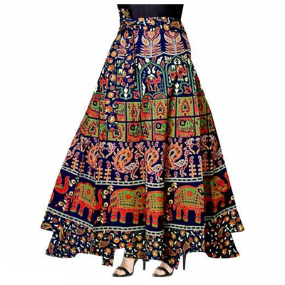 Warp a Round Skirt
