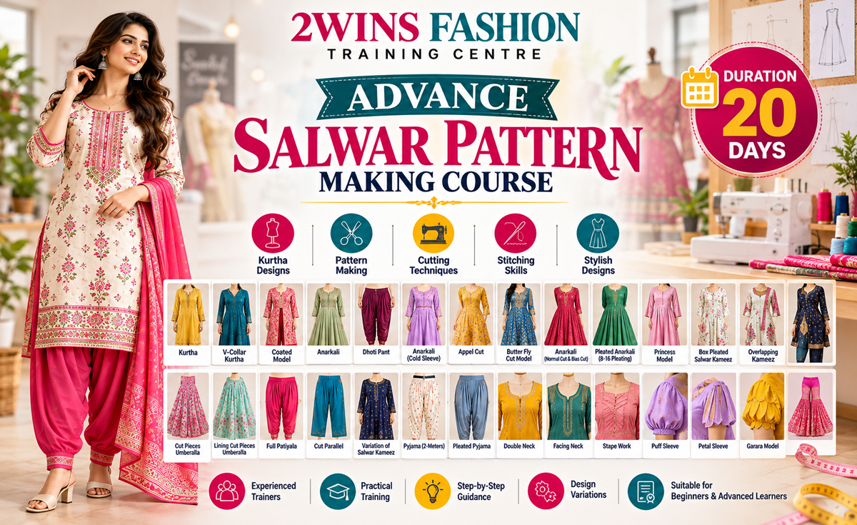 advance chudithar pattern course
