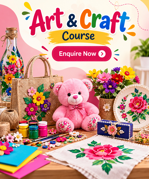 Enquire about art and craft courses at 2Wins Fashion Training Centre
