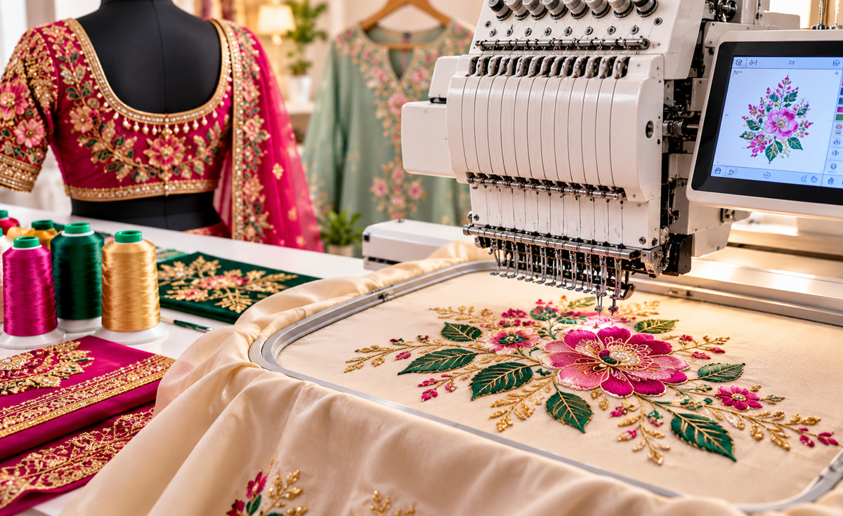 advance hand embroidery course